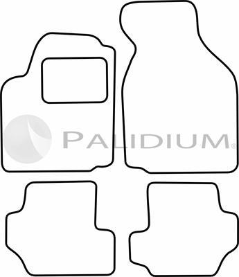 Ashuki PAL18-0466 - Комплект килимків autocars.com.ua