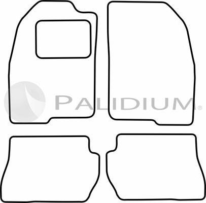 Ashuki PAL18-0481 - Комплект килимків autocars.com.ua