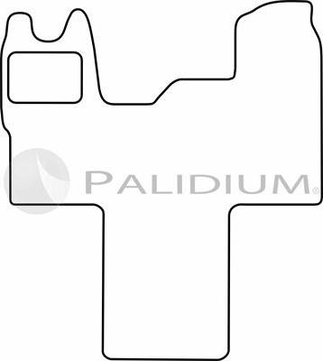 Ashuki PAL18-0542 - Комплект ковриков avtokuzovplus.com.ua