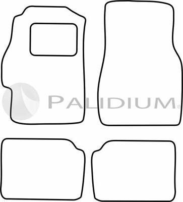 Ashuki PAL18-0566 - Комплект ковриков autodnr.net