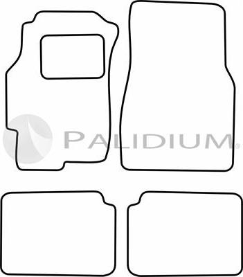 Ashuki PAL18-0567 - Комплект ковриков autodnr.net