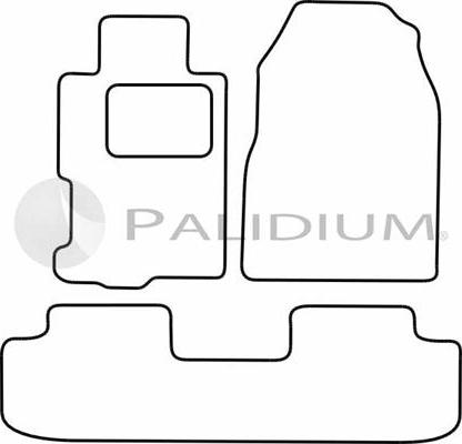 Ashuki PAL18-5569 - Комплект килимків autocars.com.ua