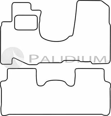 Ashuki PAL18-0584 - Комплект килимків autocars.com.ua