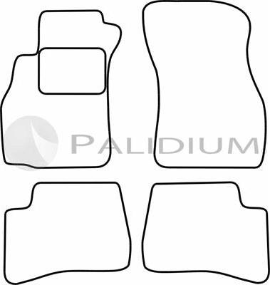 Ashuki PAL18-0609 - Комплект килимків autocars.com.ua