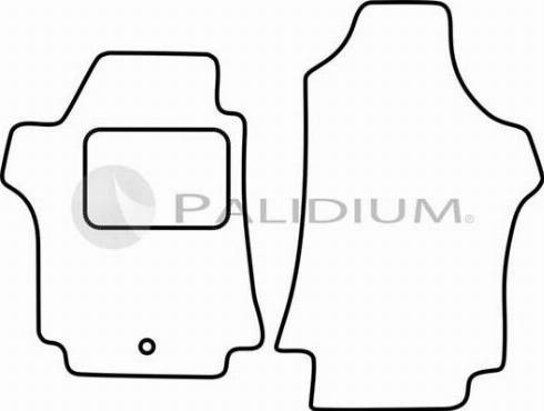 Ashuki PAL18-0623 - Комплект ковриков autodnr.net