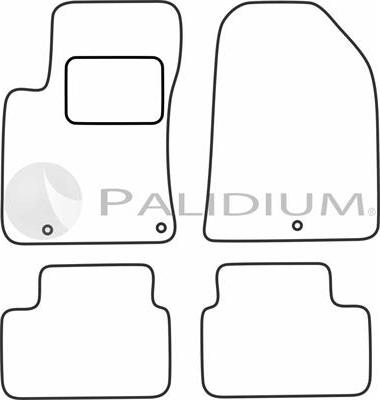 Ashuki PAL18-0645 - Комплект ковриков avtokuzovplus.com.ua