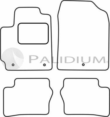 Ashuki PAL18-0761 - Комплект ковриков avtokuzovplus.com.ua