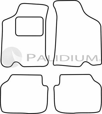 Ashuki PAL18-0774 - Комплект килимків autocars.com.ua