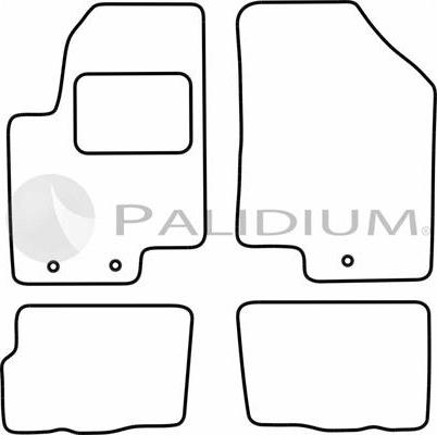 Ashuki PAL18-0783 - Комплект ковриков autodnr.net