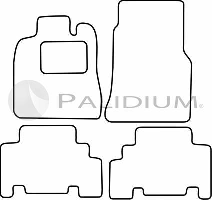 Ashuki PAL18-0926 - Комплект килимків autocars.com.ua