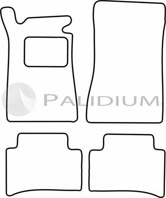 Ashuki PAL18-0935 - Комплект ковриков autodnr.net