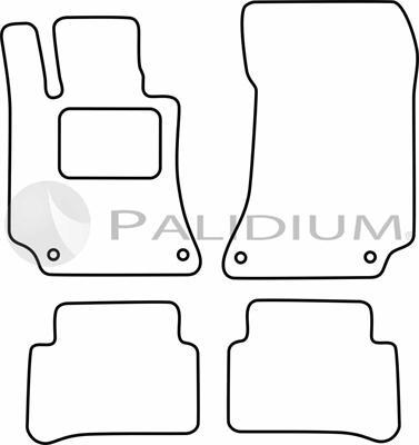 Ashuki PAL18-0956 - Комплект килимків autocars.com.ua