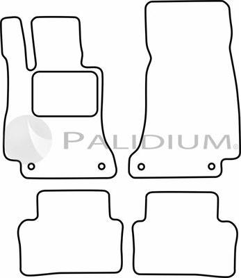 Ashuki PAL18-0958 - Комплект килимків autocars.com.ua