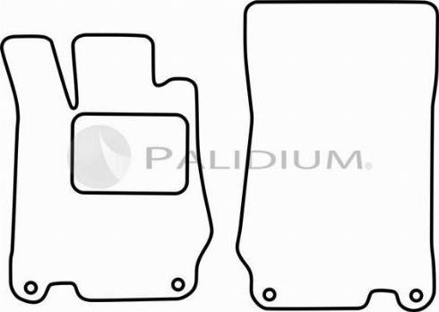 Ashuki PAL18-0982 - Комплект ковриков autodnr.net