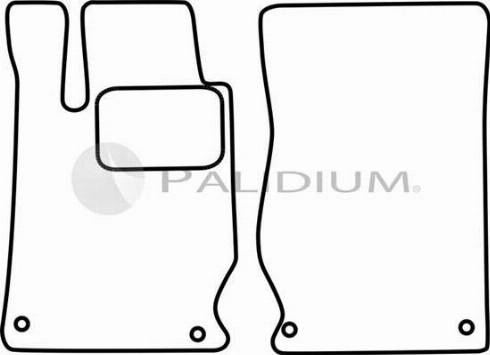 Ashuki PAL18-0983 - Комплект ковриков autodnr.net