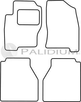 Ashuki PAL18-1119 - Комплект килимків autocars.com.ua