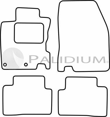 Ashuki PAL18-1147 - Комплект килимків autocars.com.ua