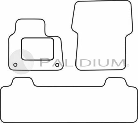 Ashuki PAL18-1250 - Комплект ковриков avtokuzovplus.com.ua