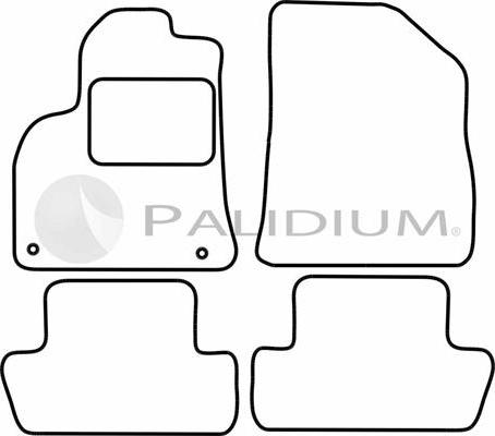 Ashuki PAL18-1269 - Комплект килимків autocars.com.ua