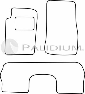 Ashuki PAL18-6273 - Комплект ковриков avtokuzovplus.com.ua