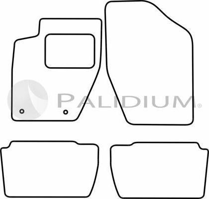 Ashuki PAL18-1274 - Комплект ковриков autodnr.net