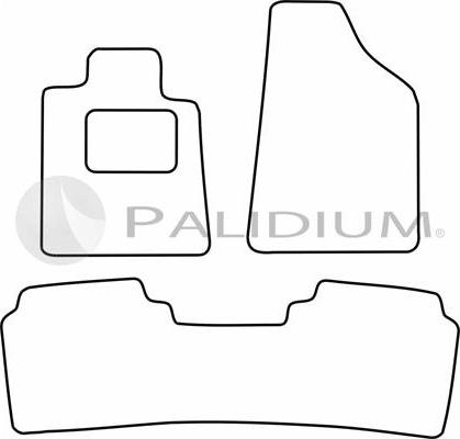 Ashuki PAL18-1442 - Комплект килимків autocars.com.ua