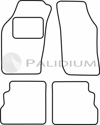 Ashuki PAL18-1488 - Комплект килимків autocars.com.ua