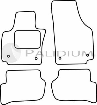 Ashuki PAL18-1545 - Комплект килимків autocars.com.ua