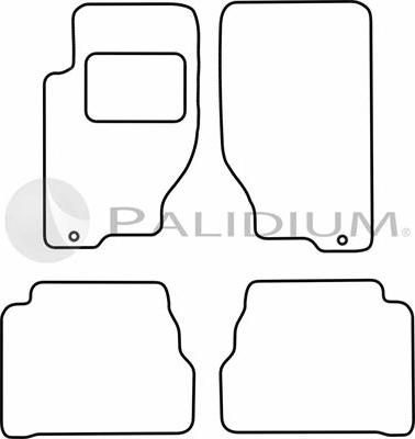 Ashuki PAL18-5777 - Комплект ковриков avtokuzovplus.com.ua