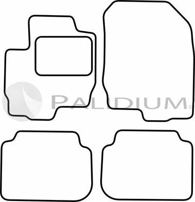 Ashuki PAL18-6031 - Комплект ковриков avtokuzovplus.com.ua