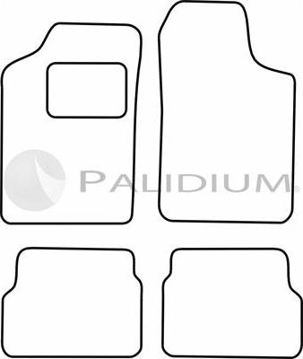 Ashuki PAL18-6416 - Комплект килимків autocars.com.ua