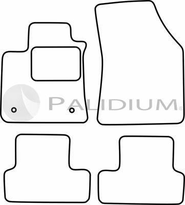 Ashuki PAL18-6433 - Комплект килимків autocars.com.ua