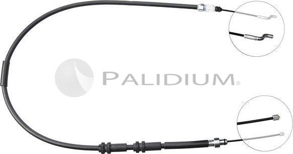 Ashuki PAL3-1163 - Трос, гальмівна система autocars.com.ua