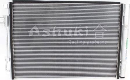 Ashuki Y550-01 - Конденсатор кондиционера avtokuzovplus.com.ua