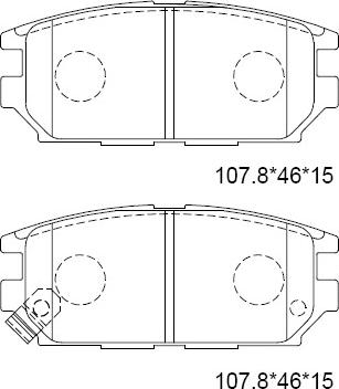 Asimco KD4720W - Гальмівні колодки, дискові гальма autocars.com.ua