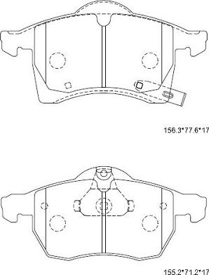 TRW Engine Component GDB1350 - Гальмівні колодки, дискові гальма autocars.com.ua