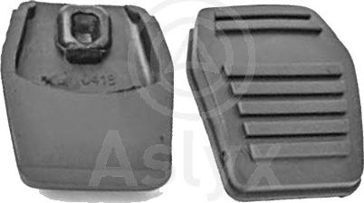 Aslyx AS-100418 - Педальные накладка, педаль тормоз autodnr.net
