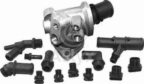 Aslyx AS-103863 - Фланець охолоджуючої рідини autocars.com.ua