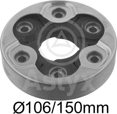 Aslyx AS-105468 - Амортизатор, карданний вал autocars.com.ua