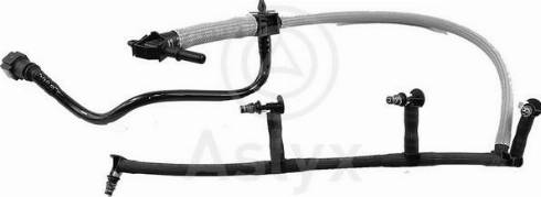 Aslyx AS-192083 - Шланг, витік палива autocars.com.ua