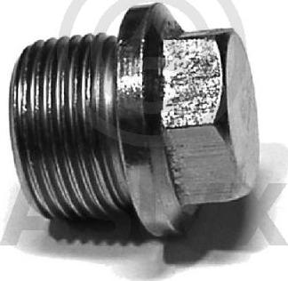 Aslyx AS-200270 - Резьбовая пробка, масляний піддон autocars.com.ua