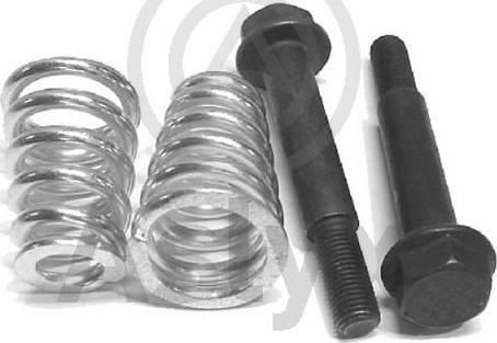 Aslyx AS-200882 - Пружина, труба вихлопного газу autocars.com.ua