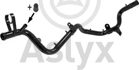 Aslyx AS-201157 - Трубка охолоджуючої рідини autocars.com.ua
