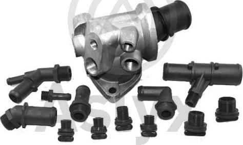Aslyx AS-201574 - Фланець охолоджуючої рідини autocars.com.ua