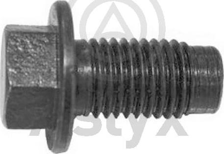 Aslyx AS-202575 - Резьбовая пробка, масляний піддон autocars.com.ua