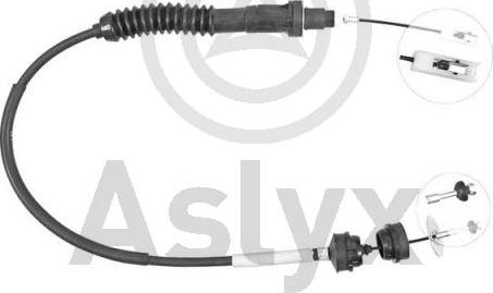 Aslyx AS-204546 - Трос, управління зчепленням autocars.com.ua