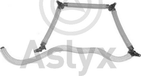 Aslyx AS-204662 - Шланг, витік палива autocars.com.ua