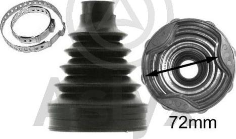 Aslyx AS-501358 - Пильник, приводний вал autocars.com.ua