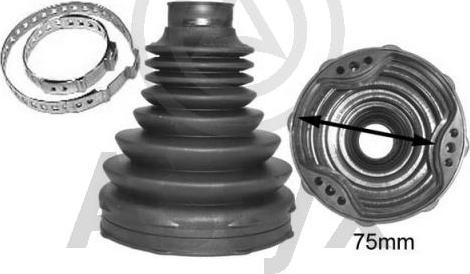 Aslyx AS-501376 - Пильник, приводний вал autocars.com.ua