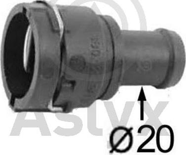 Aslyx AS-502222 - Фланець охолоджуючої рідини autocars.com.ua